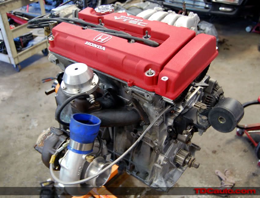 Honda civic b16 turbo build